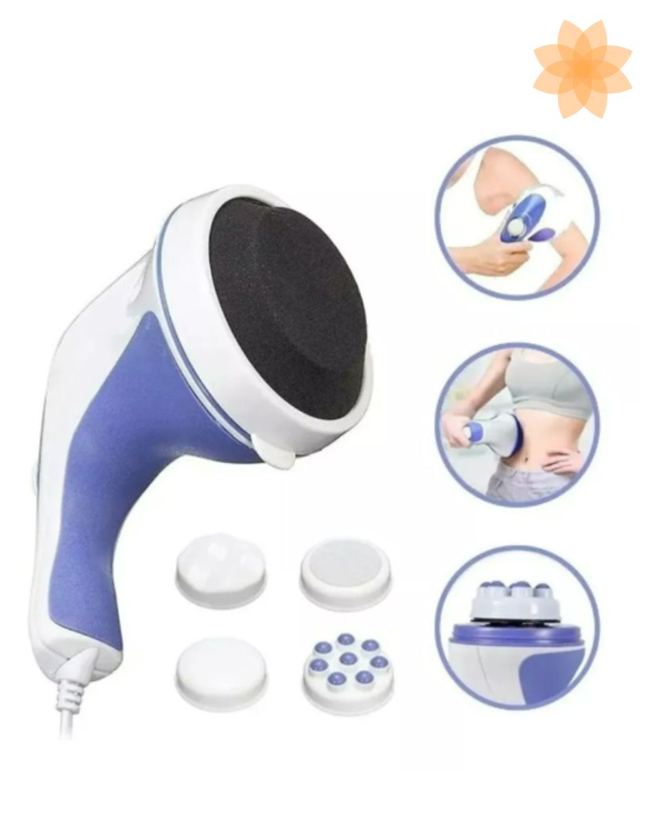 Masajeador Corporal Muscular 5 Cabezales